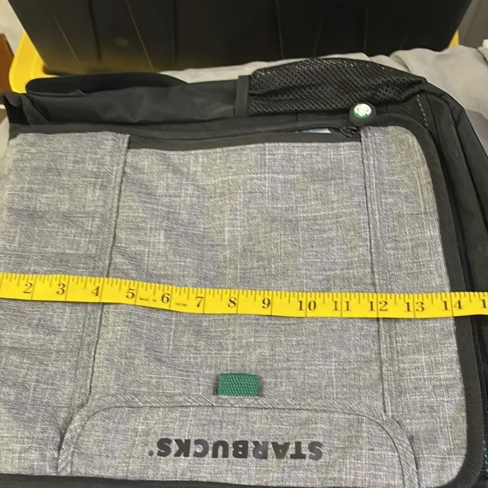 RARE Starbucks Computer Crossbody Messenger Bag